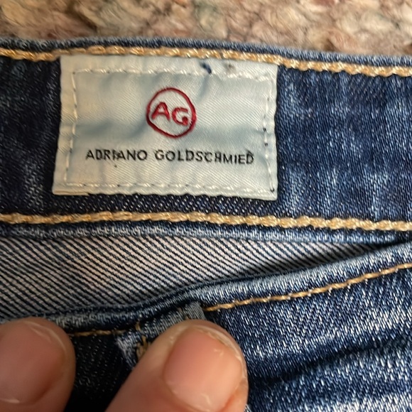 aG the stilt roll up distressed jeans - Picture 5 of 12